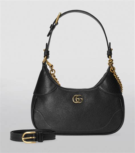 gucci aphrodite bag small|Aphrodite small shoulder bag in Black Leather .